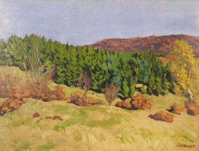 Izvora in Autumn by Károly Ferenczy
